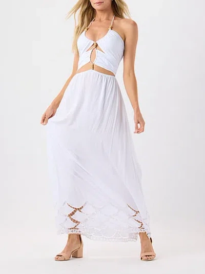 Victoria's Secret Tiare Hawaii Gianna Maxi Dress In White
