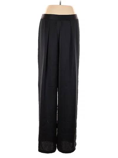 Pre-owned Victoria's Secret Track Pants In Black