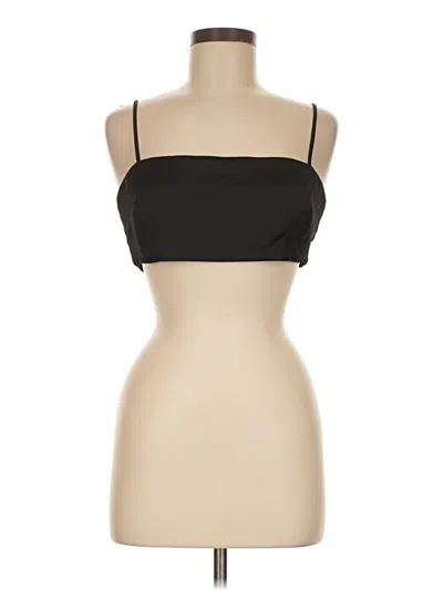 Pre-owned Victoria's Secret Tube Top Black Strapless Neckline Tops