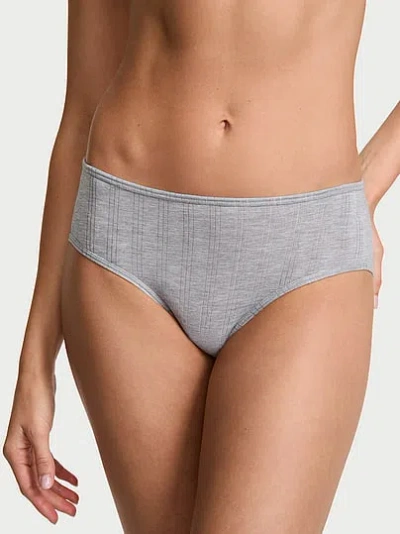 Victoria's Secret Ultra-fine Modal Hiphugger Panty In Gray