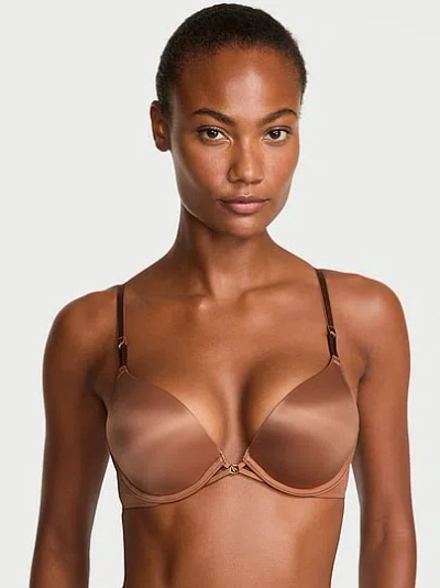 Victoria's Secret Very Sexy Bombshell Add-2-cups Smooth Push-up Bra In Brown