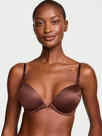 Victoria's Secret Very Sexy Bombshell Add-2-cups Smooth Push-up Bra In Brown