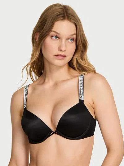 Victoria's Secret Very Sexy Bombshell Logo Shine Strap Add-2-cups Push-up Bra In Multi