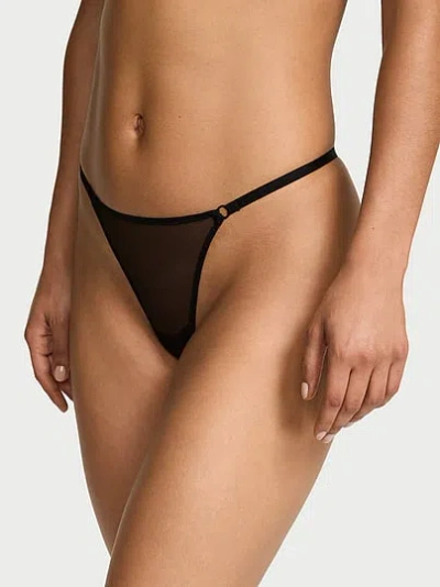 Victoria's Secret Very Sexy Just-in-case V-string Panty In Black