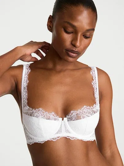 Victoria's Secret Very Sexy Rose Lace Uplift Balconette Bra In Multi