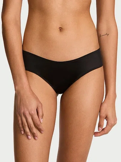 Victoria's Secret Very Sexy Shine Bow Low-back Cheeky Panty In Black
