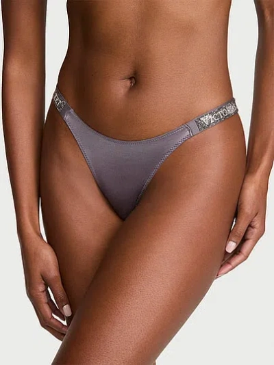 Victoria's Secret Very Sexy Shine Strap Brazilian Panty In Grey