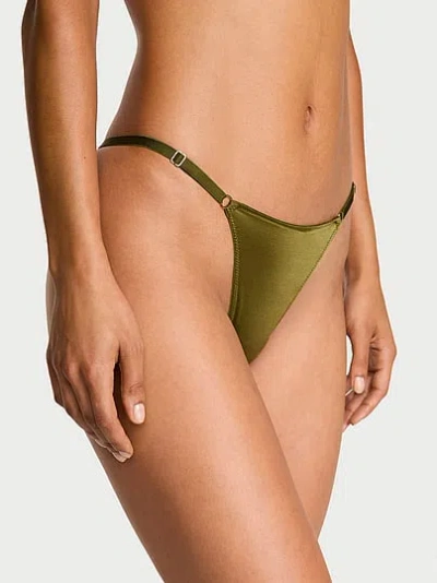 Victoria's Secret Very Sexy Smooth Adjustable V-string Panty In Green