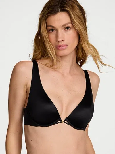 Victoria's Secret Very Sexy Smooth Lightly Lined Plunge Bra In Black