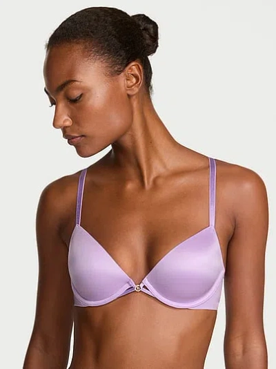 Victoria's Secret Very Sexy Smooth Lightly Lined Plunge Demi Bra In Purple