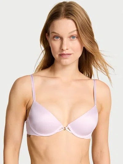 Victoria's Secret Very Sexy Smooth Lightly Lined Plunge Demi Bra In Purple