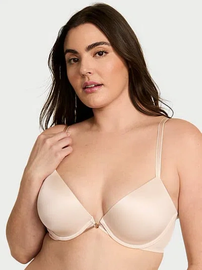 Victoria's Secret Very Sexy Smooth Lightly Lined Plunge Demi Bra In Neutral