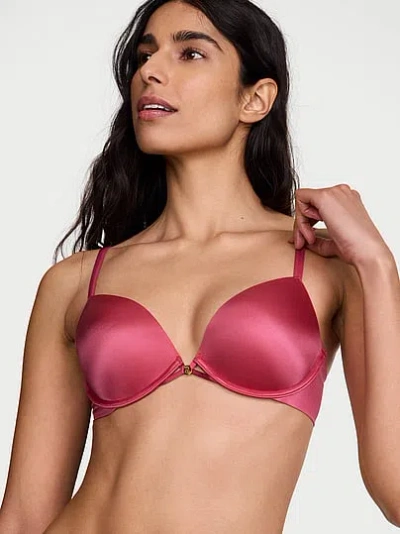 Victoria's Secret Very Sexy Smooth Push-up Bra In Burgundy