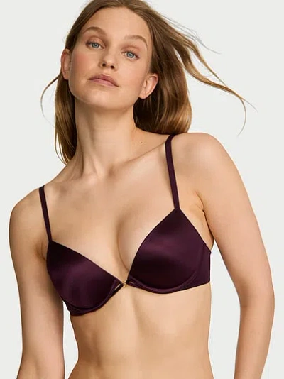 Victoria's Secret Very Sexy Smooth Push-up Bra In Burgundy