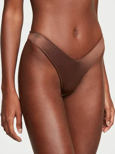 Victoria's Secret Very Sexy Smooth Strappy-back High-leg Thong Panty In Multi