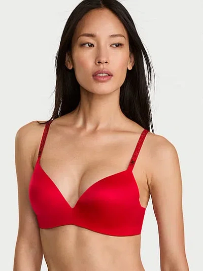 Victoria's Secret Very Sexy So Obsessed Shine Strap Wireless Push-up Bra In Multi