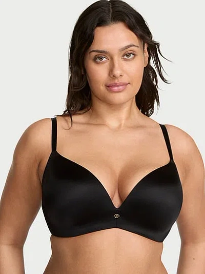 Victoria's Secret Very Sexy So Obsessed Smooth Wireless Push-up Bra In Black