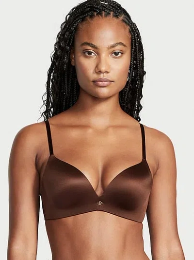 Victoria's Secret Very Sexy So Obsessed Smooth Wireless Push-up Bra In Brown
