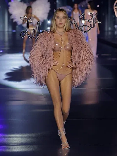 Victoria's Secret Very Sexy Stardust Embroidery Push-up Bra In Neutral