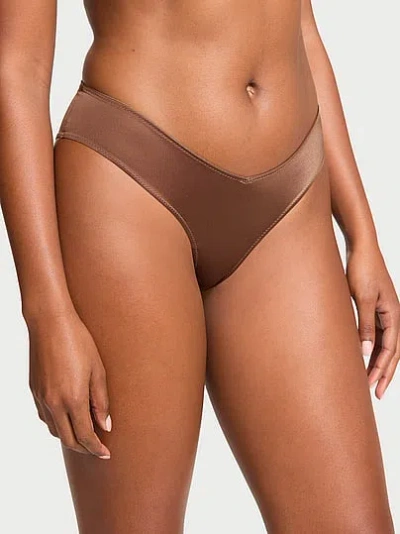 Victoria's Secret Very Sexy Strappy-back High-leg Cheeky Panty In Brown