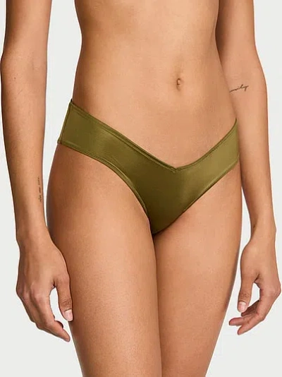 Victoria's Secret Very Sexy Strappy-back High-leg Cheeky Panty In Green