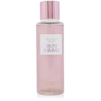 Victoria's Secret Bikini Shimmer Fragrance Mist 8.4 oz (250 Ml) Mini In Transparent