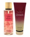 VICTORIA'S SECRET VICTORIA'S SECRET WOMEN'S ROMANTIC 2PC KIT