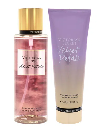 Victoria's Secret Women's Velvet Petals 2pc Kit In Multi