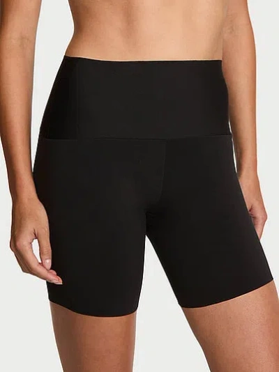 Victoria's Secret Vs X Leonisa Moderate Compression Seamless Shaper Short In Black