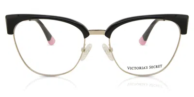Victoria's Secret Vs5019 001 Women's Glasses Black Size 53 - Free Lenses - Blue Light Block Available In Animal Print