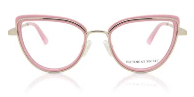 Victoria's Secret Vs5020 072 Occhiali Da Vista Oro Per Donna (solo Montatura) In Pink
