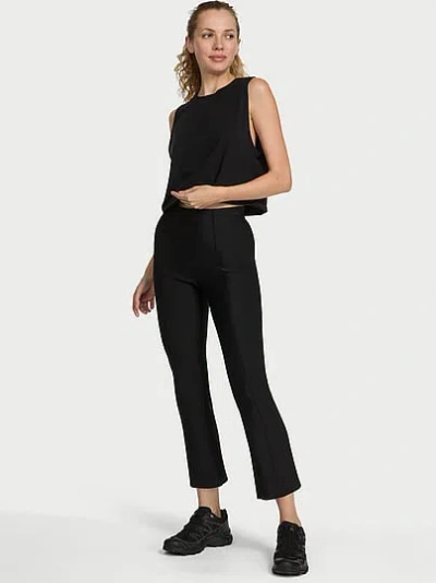 Victoria's Secret Vsx Defined Scuba Flare Pant In Black