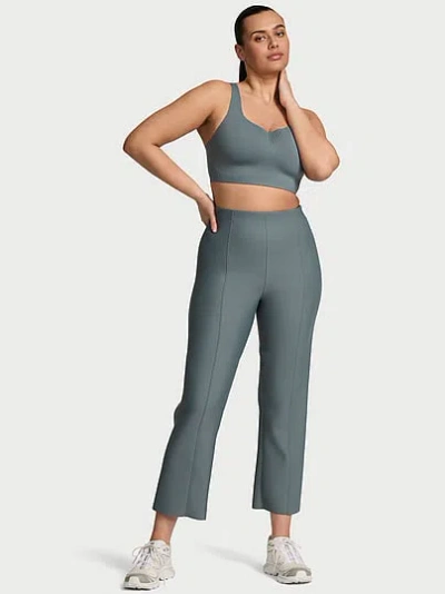Victoria's Secret Vsx Defined Scuba Flare Pant In Gray