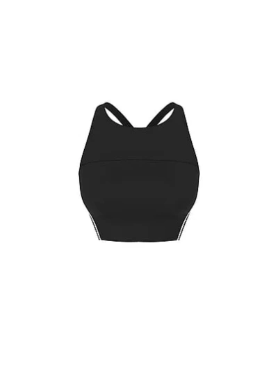 Victoria's Secret Vsx Elevate™ Contour Colorblock Sports Bra In Black