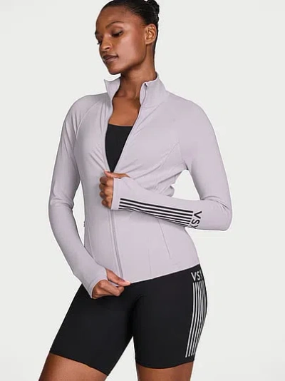 Victoria's Secret Vsx Elevate™ Full-zip Jacket In Gray