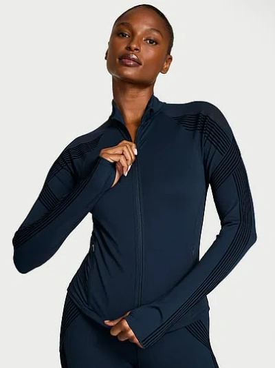 Victoria's Secret Vsx Elevate™ Redefined Contours Full-zip Jacket In Blue