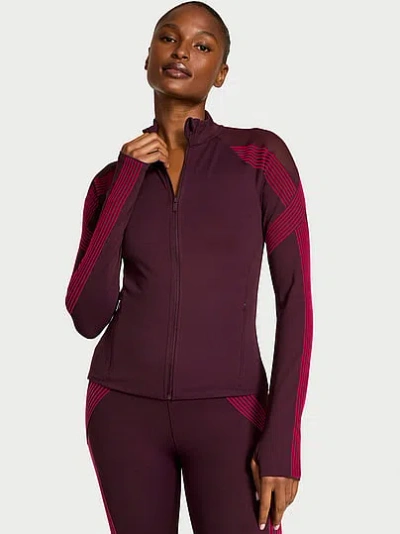 Victoria's Secret Vsx Elevate™ Redefined Contours Full-zip Jacket In Purple