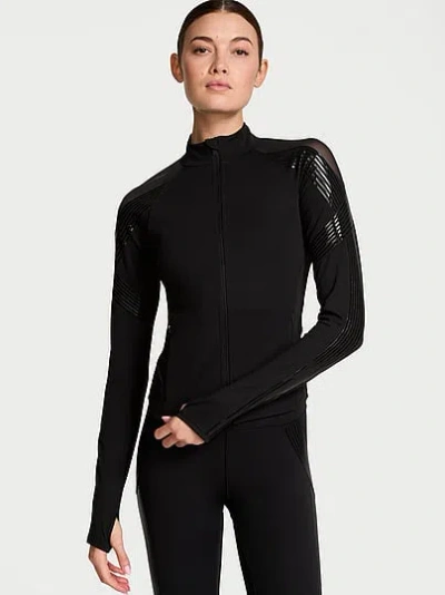 Victoria's Secret Vsx Elevate™ Refined Contours Jacket In Black
