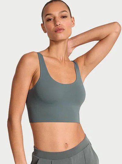 Victoria's Secret Vsx Elevate™ Seamless-comfort Sports Bra In Gray