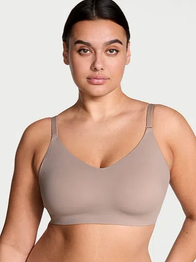 Victoria's Secret Vsx Elevate™ Stretch-comfort Sports Bra In Neutral