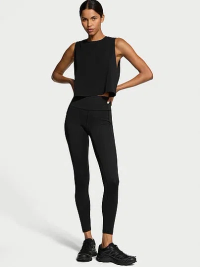 Victoria's Secret Vsx Essential High-rise Pocket Legging In Black