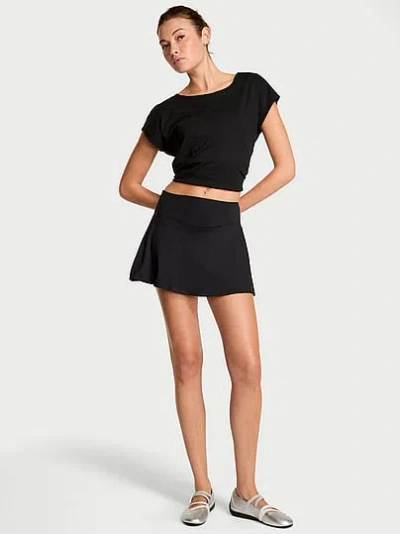 Victoria's Secret Vsx Essential Skirt In Black