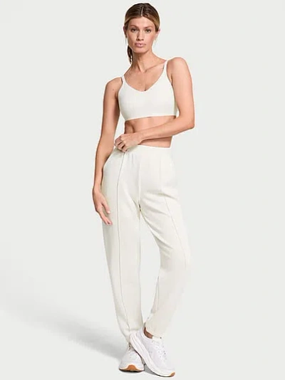 Victoria's Secret Vsx Featherweight Knit Jogger Pant In White