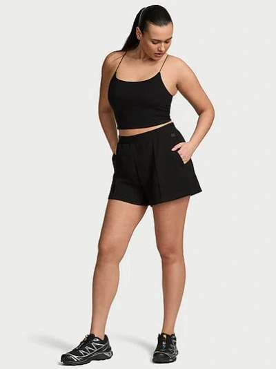 Victoria's Secret Vsx Featherweight Knit Short In Black