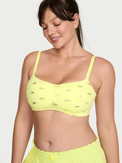 Victoria's Secret Vsx Featherweight™ Light Balconette Sports Bra In Animal Print