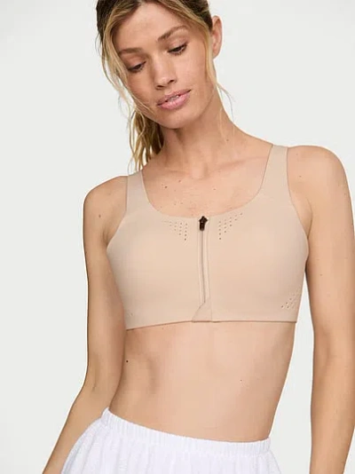 Victoria's Secret Vsx Featherweight Max™ Front-close Sports Bra In Animal Print