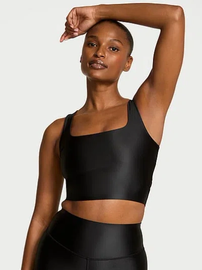 Victoria's Secret Vsx Glossytech™ Square-neck Bra Top In Multi