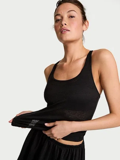 Victoria's Secret Vsx Hot Zones Tank Top In Black