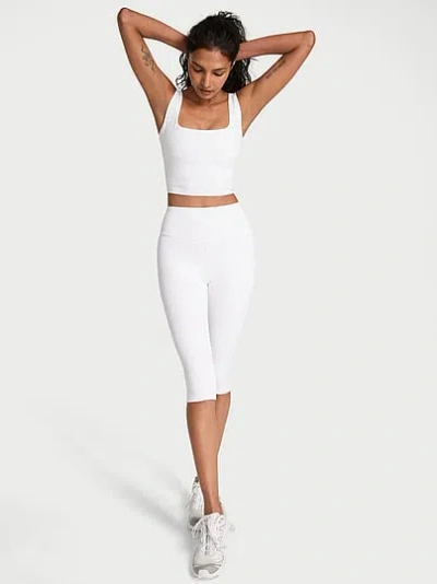 Victoria's Secret Vsx Incredible Coverage™ Capri Legging In White