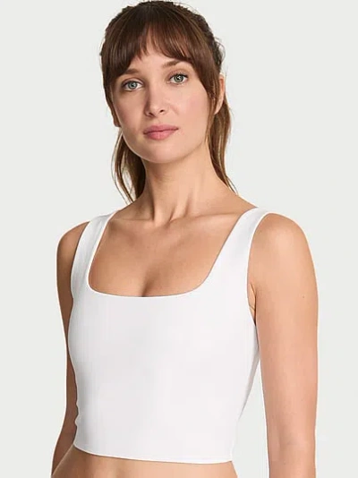 Victoria's Secret Vsx Incredible Coverage™ Square-neck Bra Top In White
